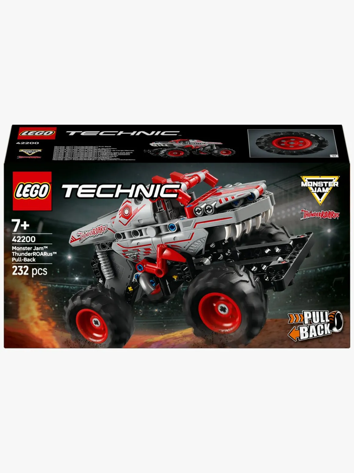 LEGO Technic 42200 Monster Jam ThunderROARus pull-back