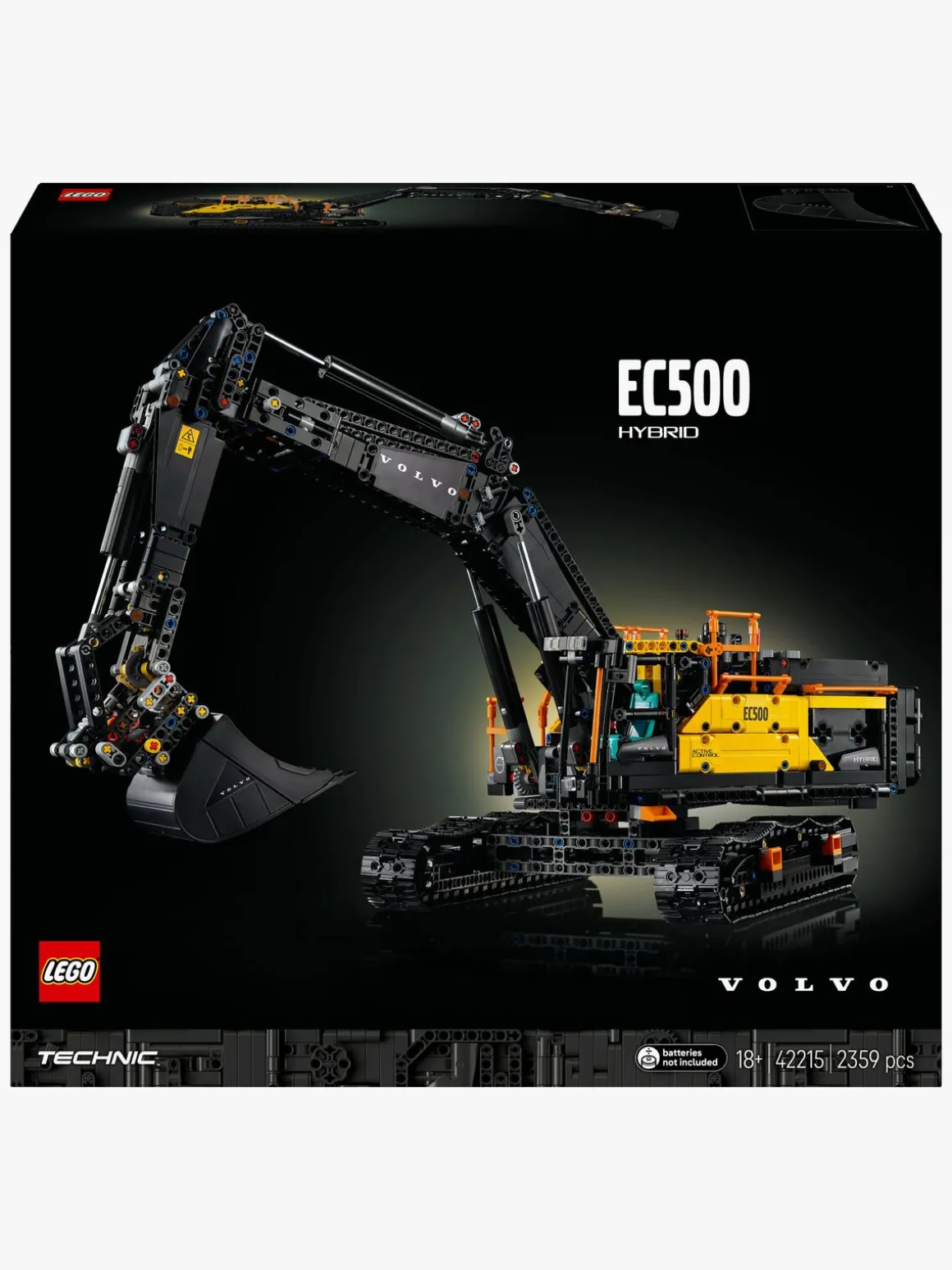LEGO Technic 42215 Volvo EC500 Hybrid-gravemaskine