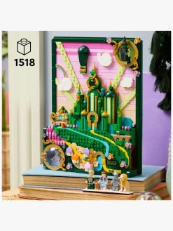 LEGO Wicked 75685 Emerald City-vægkunst