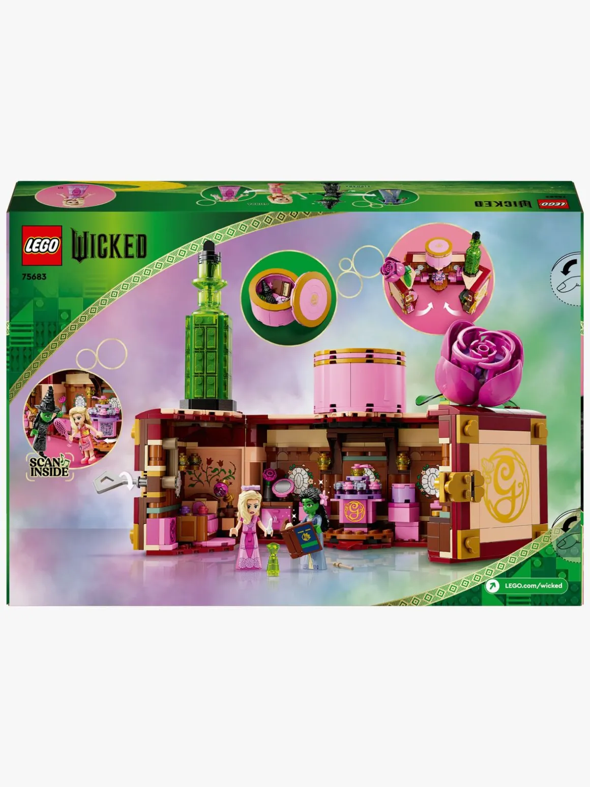 LEGO Wicked 75683 Glinda og Elphabas værelse
