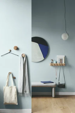 LEGO 1x1 Træknager, Oak Dark Stained