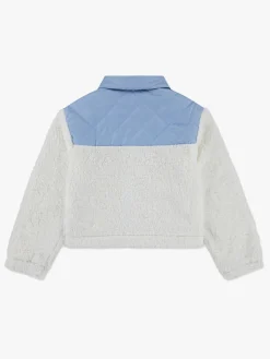 Levi's LVG Big PKT Sherpa Jakke, Blanc De Blanc