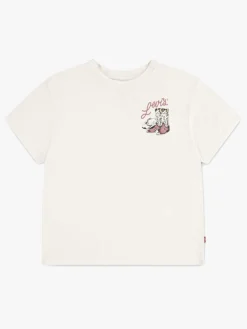 Levi's LVG Weatern Oversized T-shirt, Gardenia