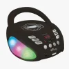 Lexibook iParty Bluetooth CD-afspiller med Lys, Sort