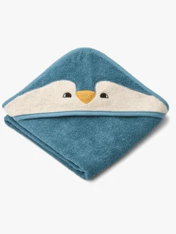 LIEWOOD Albert Håndklæde med Hætte, Ocean view mix