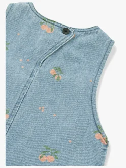 LIEWOOD Angelica Denim Kjole, Peach/Light Blue Denim