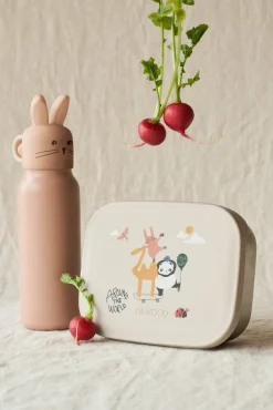 LIEWOOD Arthur  Mønstret Madkasse, Around the world/Sandy