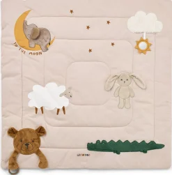 LIEWOOD Bernet Legetæppe, Sandy multi mix