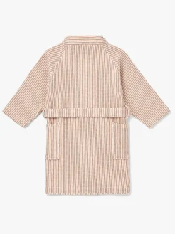 LIEWOOD Bertha Badekåbe Stripe, Tuscany Rose/Creme de la Creme