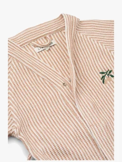 LIEWOOD Bertha Badekåbe Stripe, Tuscany Rose/Creme de la Creme