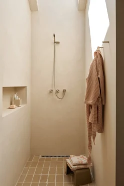 LIEWOOD Bertha Badekåbe Stripe, Tuscany Rose/Creme de la Creme