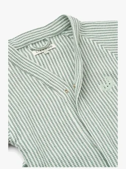 LIEWOOD Bertha Badekåbe Stripe, Peppermint/Creme de la Creme