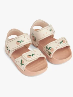 LIEWOOD Blumer Sandaler, Peach/Sea Shell