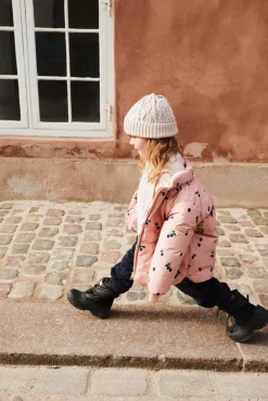 LIEWOOD Brantley Dynejakke, Berry/Pale Tuscany