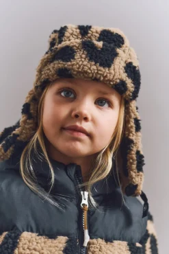 LIEWOOD Bravo Fleecehat, Mega Leo/Oat Mix