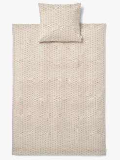 LIEWOOD Carmen Sengesæt 70x100 Tremmeseng, Double Dot/Silver Lining
