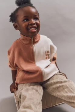 LIEWOOD Cassius Zip Trøje, Tuscany Rose Multi Mix