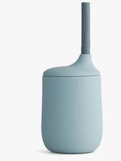 LIEWOOD Ellis Sugerørskop Silikone, Sea Blue/Blue Wave Mix