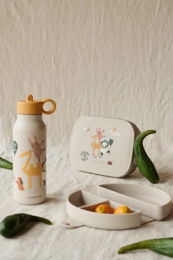 LIEWOOD Falk Drikkedunk 350 ml, Around the world/Sandy