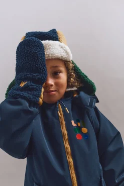 LIEWOOD Grethe Fleecehandsker, Classic Navy Multi Mix