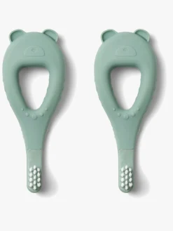 LIEWOOD Janelle Tandbørste Silikone 2-Pak, Peppermint