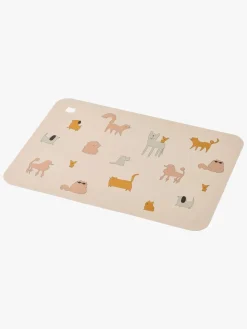 LIEWOOD Jude Dækkeserviet med Tryk, Cats & Dogs/ Sandy