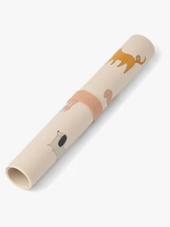 LIEWOOD Jude Dækkeserviet med Tryk, Cats & Dogs/ Sandy