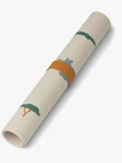 LIEWOOD Jude Dækkeserviet med Tryk, Safari/Sandy