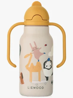 LIEWOOD Kimmie Drikkedunk 250 ml, Around the world/Sandy