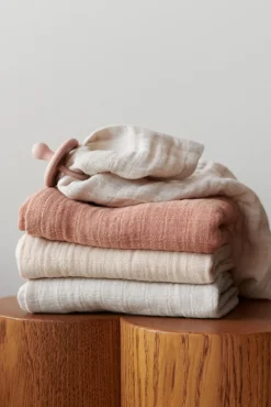 LIEWOOD Lewis Tæppe/ Stofble i Musselin 3-pak, Tuscany Rose