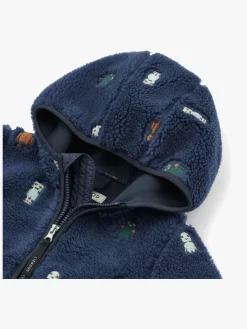 LIEWOOD Mara Fleecetrøje, Robots/Indigo blue