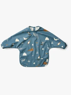 LIEWOOD Merle Cape Hagesmæk med Tryk, Arctic Sea/ Ocean view