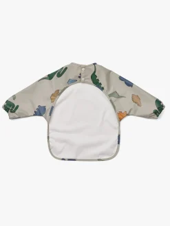 LIEWOOD Merle Cape Hagesmæk med Tryk, Dinosaurs/Mist