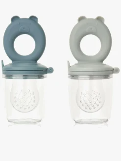 LIEWOOD Miranda Feeder 2-Pak, Whale Blue/Dove Blue