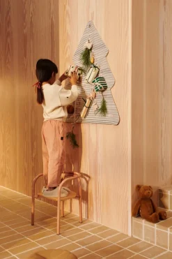 LIEWOOD Natalie Julekalender, Stripes Sandy/Classic navy