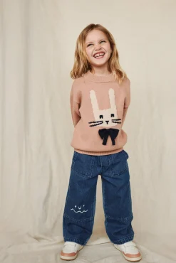 LIEWOOD Orlane  Strikket Trøje, Rabbit/Pale Tuscany