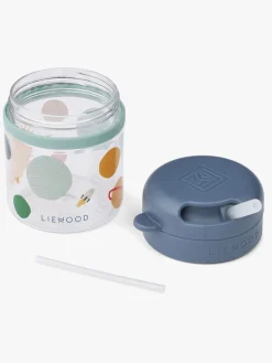 LIEWOOD Pavia Tritan Sugerørskop 280 ml, Universe/Classic navy