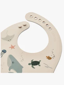 LIEWOOD Tilda Hagesmæk med Tryk 2-pak, Sea Creature/Sandy