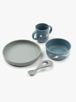 LIEWOOD Vivi Mønstret Spisesæt, Arctic Sea/Ocean view