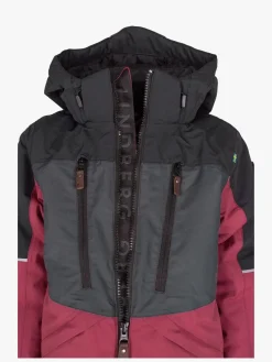 Lindberg Alpine Vinterjakke, Black/Cerise