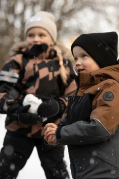 Lindberg Alpine Vinterjakke, Cayenne/Anhracite
