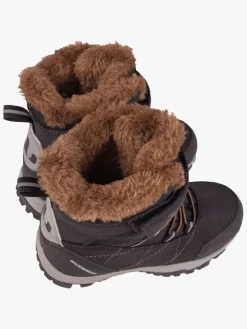 Lindberg Arctic Mid Vinterstøvler, Black/Brown