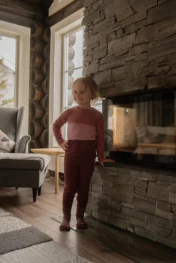 Lindberg Bamboo Merino Skiundertøj, Blush/Rose