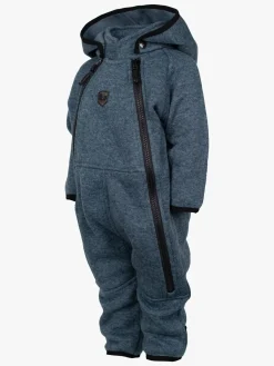 Lindberg Bormio Vindtæt Fleecedragt, Blå