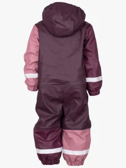 Lindberg Fagerhult Foret Regndragt, Plum/Dry Rose