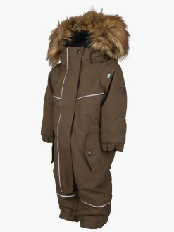 Lindberg Lofoten Babyflyverdragt, Brun