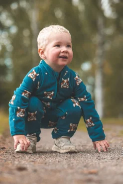 Lindberg Luleå Fleecedragt, Dark Teal