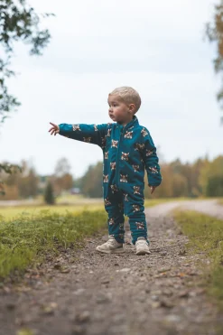 Lindberg Luleå Fleecedragt, Dark Teal