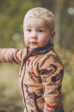 Lindberg Luleå Fleecetrøje, Lysebrun