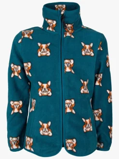 Lindberg Luleå Fleecetrøje, Dark Teal